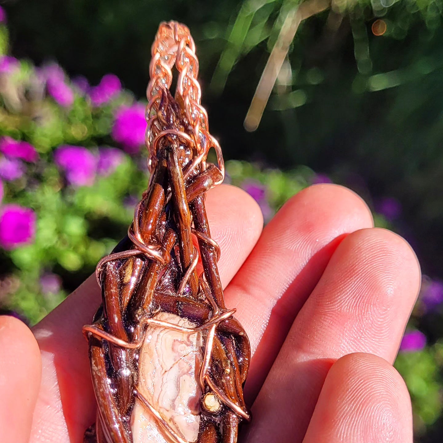 Bloodwood Rhodochrosite Spiritnest