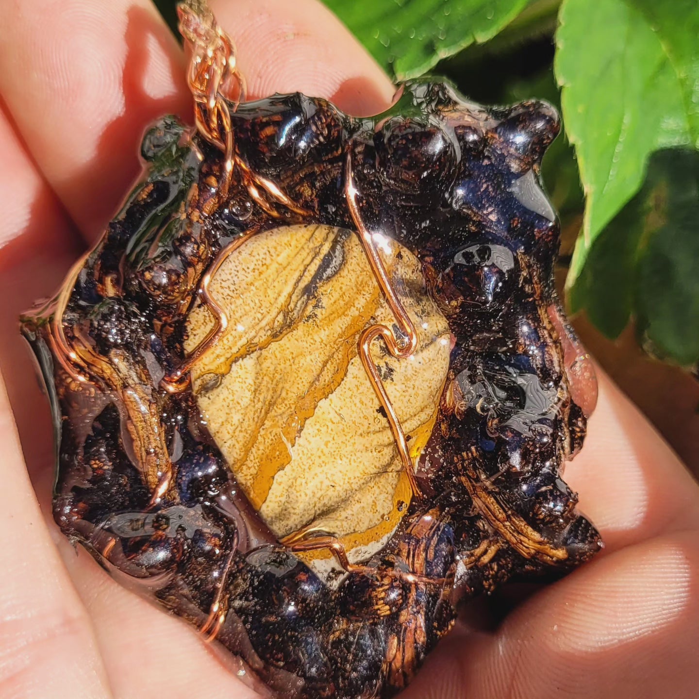 Double Sided Larch Nested Picture Jasper