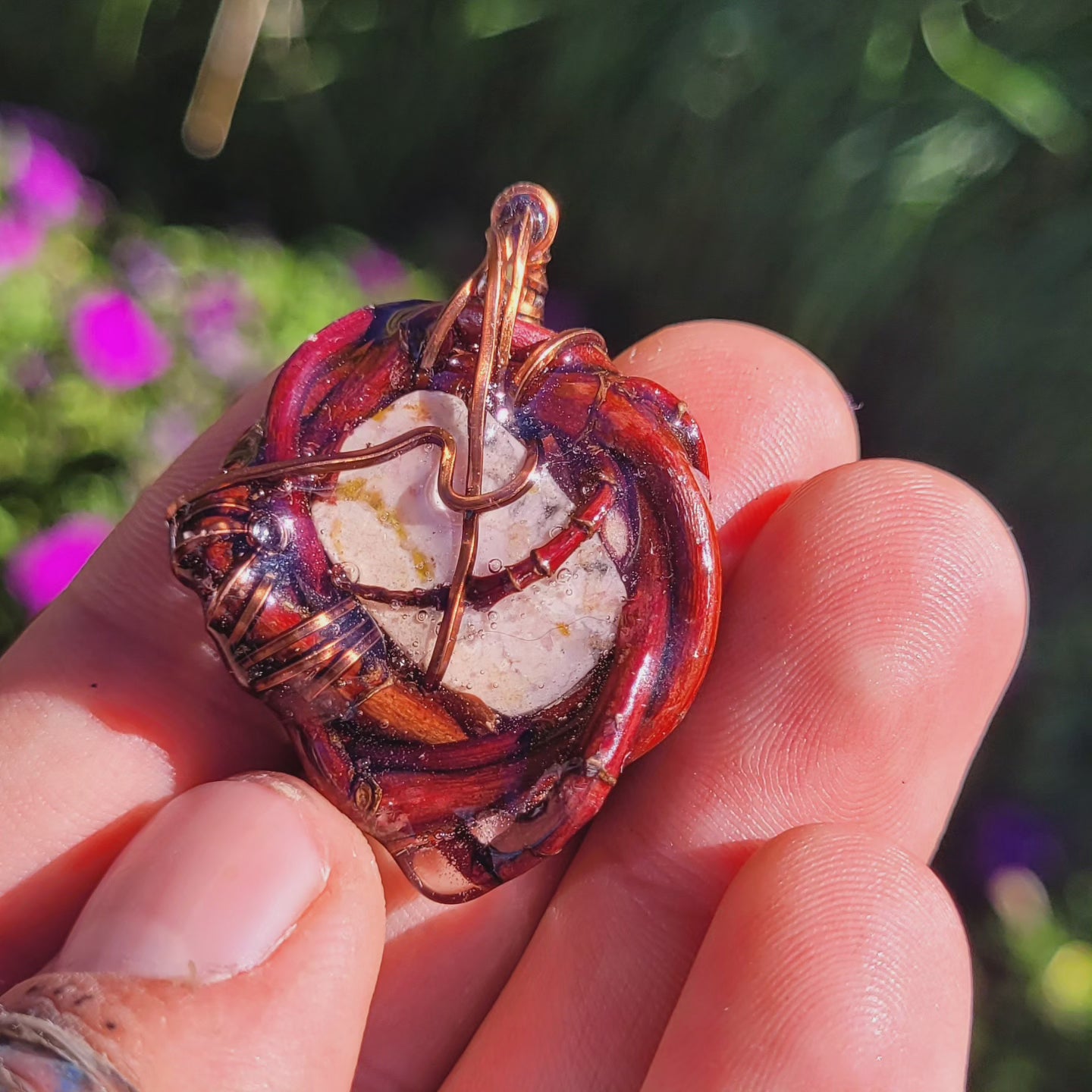 Bloodwood Rhodochrosite Spiritnest