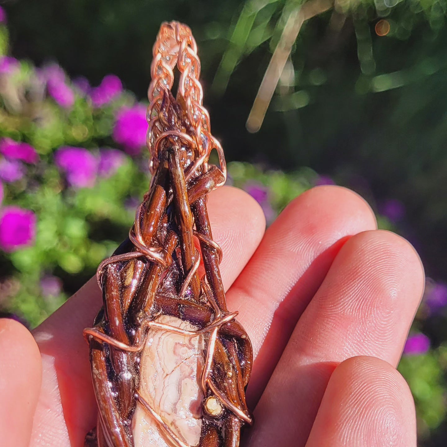 Bloodwood Rhodochrosite Spiritnest