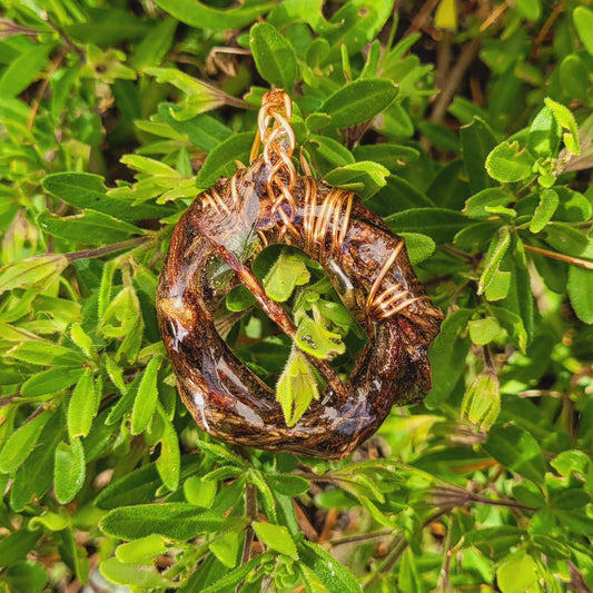 Double Sided, Western Hemlock Nest (no Stone/Crystal)